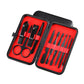 Promake® Stainless Steel Black Nail Scissor Set Nail Clippers 18-Piece Set Custom Nail Clippers Manicure Manicure Implement Manicure Set