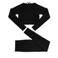 lar YogaPromakepro Boat INS Popu Suit Thread Type Design One Shoulder Sports Bra Set Combination Yoga Clothes Wholesale