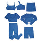 lar YogaPromakepro Boat INS Popu Suit Thread Type Design One Shoulder Sports Bra Set Combination Yoga Clothes Wholesale