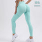 Promakepro Best Seller in Europe and America Exercise Workout Pants Seamless Knitted Hip Slimming Leggings Women's Moisture Wicking Yoga Pants Spot