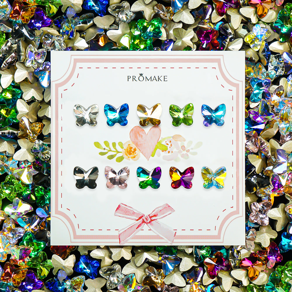 [ BUY 1 GET 1]Promake® Luxury DIY Pro-A008 Rebecca Style Nails Charms