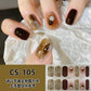 Promake® Nails Stickers - 3D Waterproof and Durable Baking-Free Nail Stickers