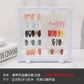 Promake® Pe Floating Frame Nail Model Display Photo Frame Color Card Display Stand Jewelry Display Frame Jewelry Display Photo Frame