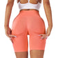 Fitness Contour Shorts Europe and America Cross Border Smiley Shorts Yoga Shorts Fitness Shorts