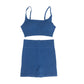 lar YogaPromakepro Boat INS Popu Suit Thread Type Design One Shoulder Sports Bra Set Combination Yoga Clothes Wholesale