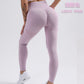 Promakepro Best Seller in Europe and America Exercise Workout Pants Seamless Knitted Hip Slimming Leggings Women's Moisture Wicking Yoga Pants Spot