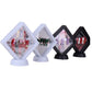 Promake® Pe Floating Frame Nail Model Display Photo Frame Color Card Display Stand Jewelry Display Frame Jewelry Display Photo Frame