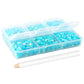 Promake® DIY Nails Accessory 6 Grid Jewelry Colorful Crystals Material Box