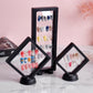 Promake® Pe Floating Frame Nail Model Display Photo Frame Color Card Display Stand Jewelry Display Frame Jewelry Display Photo Frame