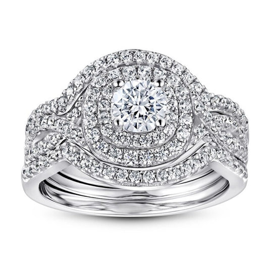 Promake® | Diamond Sterling Silver Rings
